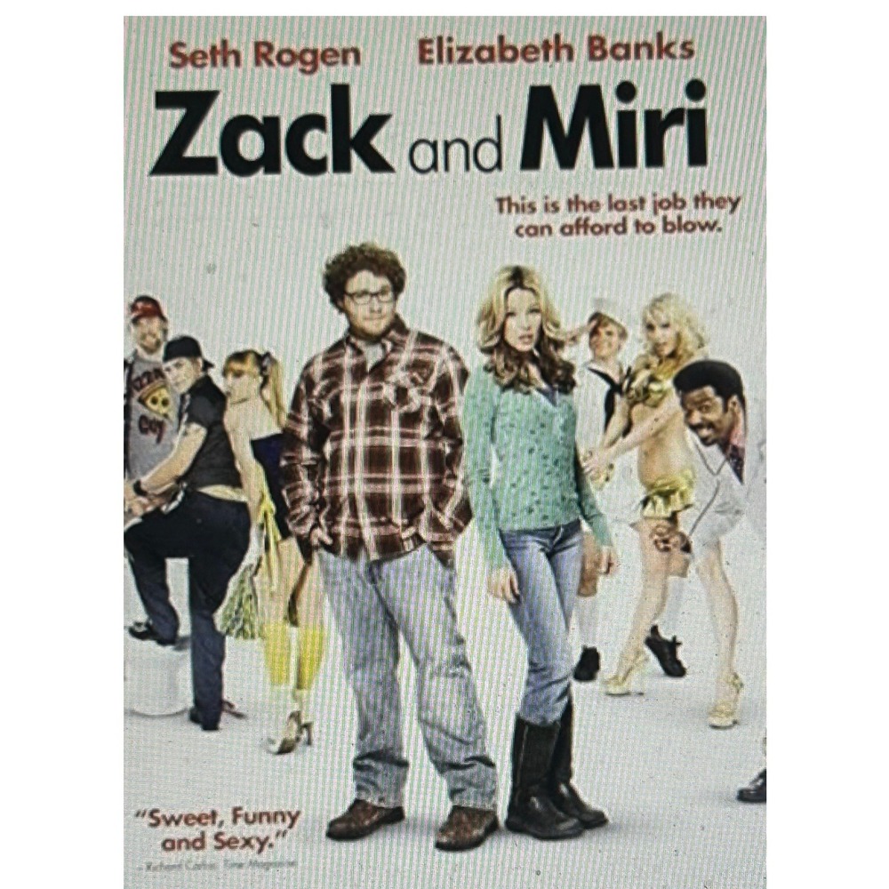 Zack and Miri Make a Porno 2 Disc DVD Set Disc Only Seth Rogen Kevin Smith